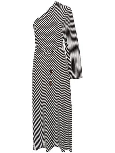 Shop Faithfull The Brand Gino Dress Clothing In Toscano Stripe Black