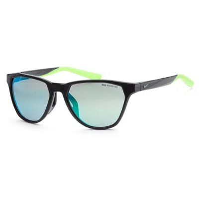 Shop Nike Men's Maverick Rise 56mm Sunglasses Dq0870-012 In Green