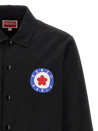 Shop Kenzo 'target Light Coach' Jacket In Black