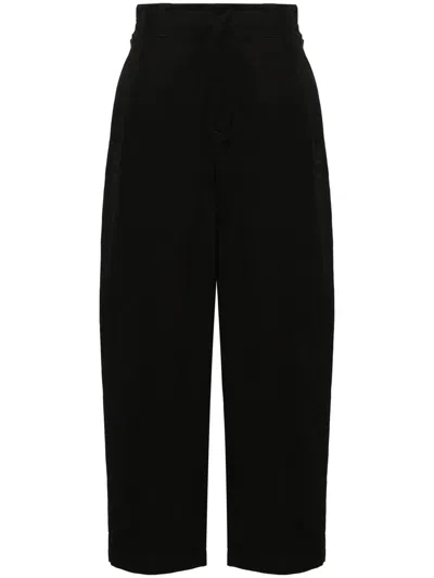 Shop Lemaire Maxi Pants Clothing In Black