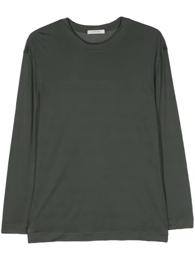 Shop Lemaire Soft Ls T-shirt Clothing In Grey