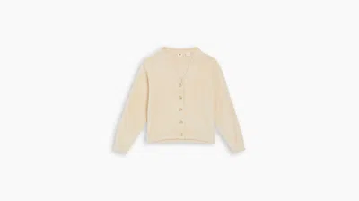 Shop Levi's Gallery Cardigan Clothing In Nude & Neutrals