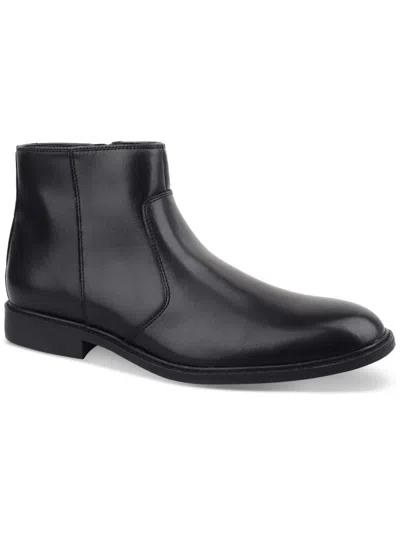 Alfani Men's Liam Side-zip Boots, Created For Macy's In Black