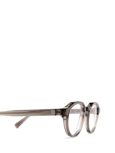 Shop Mykita Eyeglasses In C159 Clear Ash/shiny Silver