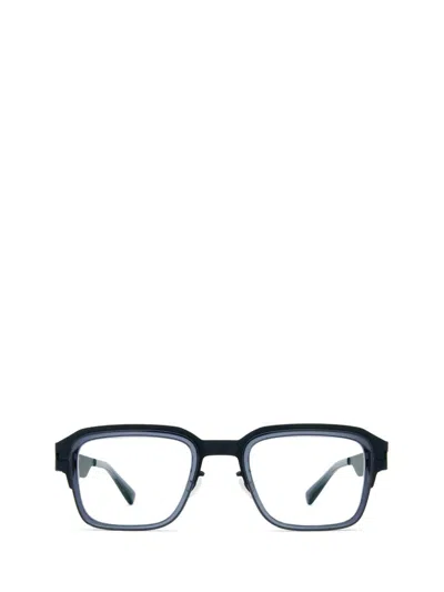 Shop Mykita Eyeglasses In A62 Indigo/deep Ocean