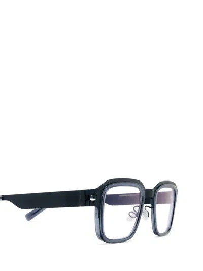 Shop Mykita Eyeglasses In A62 Indigo/deep Ocean