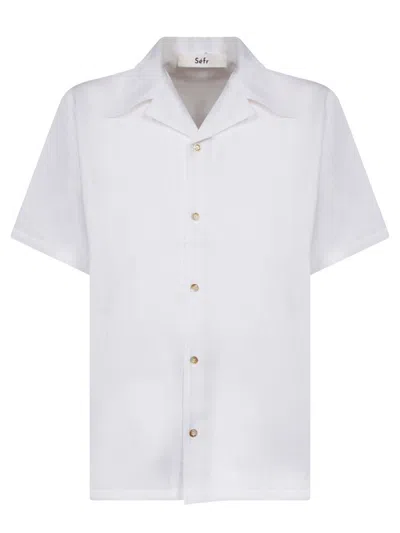Shop Séfr Shirts In White