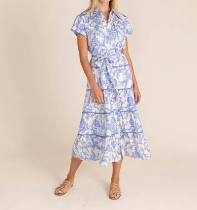 Shop Alden Adair Rachel Dress In Phoenix In Blue