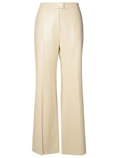 Shop Stand Studio Ivory Polyurethane Blend Trousers