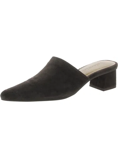 Shop Splendid Lorelei Womens Suede Slip On Mule Sandals In Black