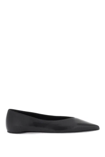 Shop Totême Sandals In Black