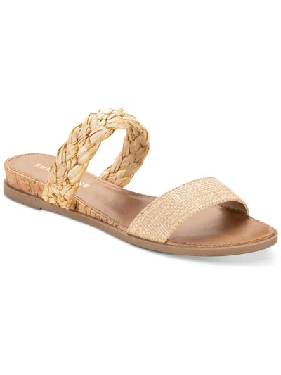Shop Sun + Stone Easten Womens Laceless Woven Slide Sandals In Multi