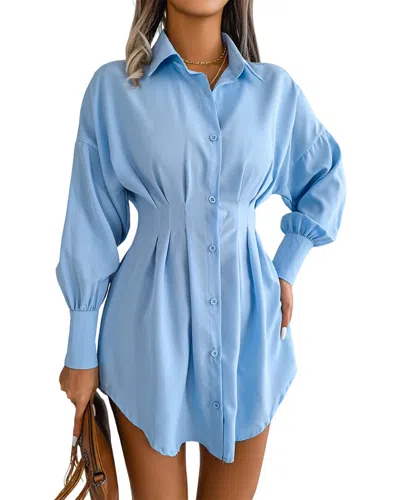 Shop Lily Kim Shirt In Blue