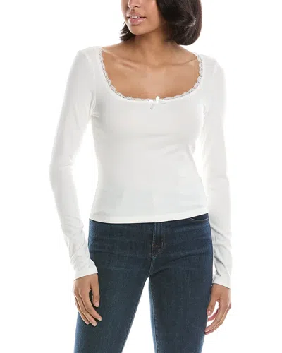 Shop Madison Miles Top In White