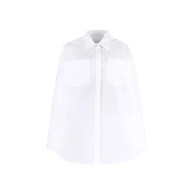 Shop Valentino Cotton Mini Dress In White