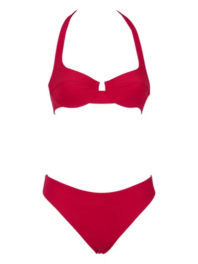 Shop Anjuna Bikini Brasserie Clothing In Red