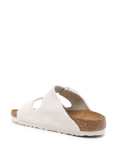 Shop Birkenstock 'arizona' Sandals In White