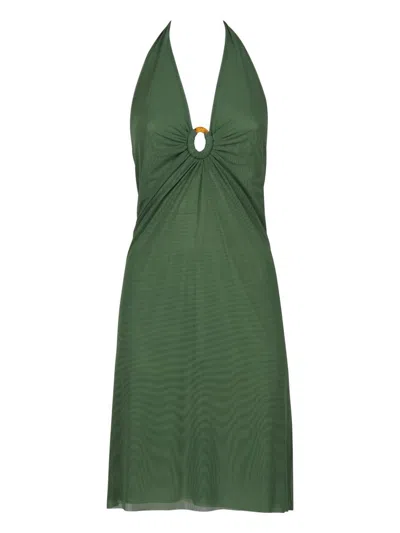 Shop Fisico Sea Dress Clothing In Green
