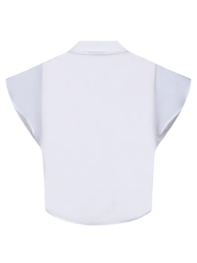 Shop Moschino Shirts In White