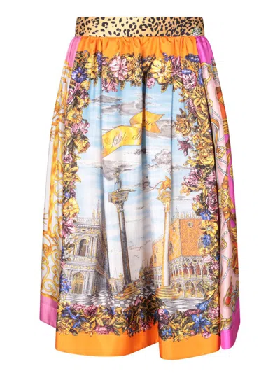 Shop Moschino Skirts In Multi