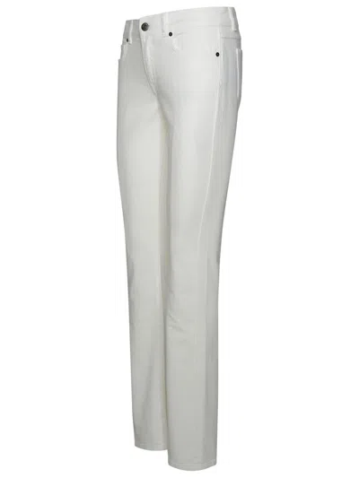 P.a.r.o.s.h . 'chimera' White Cotton Blend Jeans In White