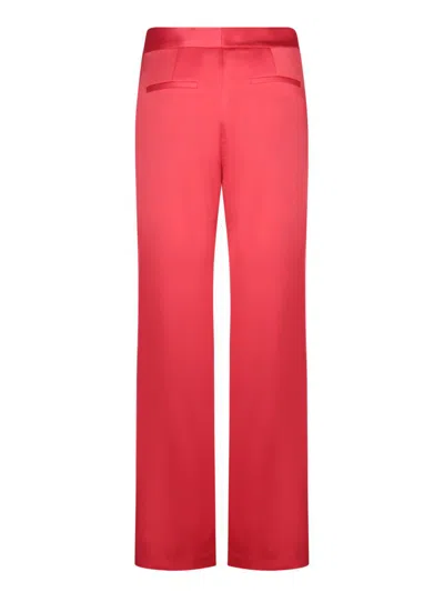 Shop Alice And Olivia Alice + Olivia Trousers In Red