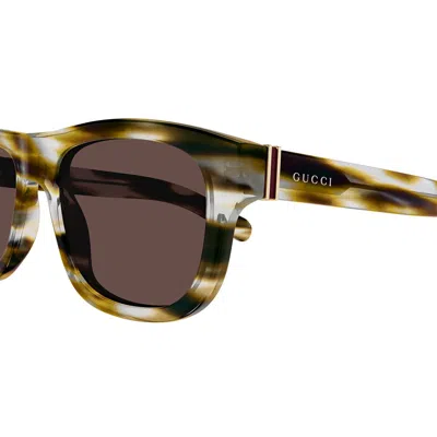 Gucci Eyewear Sunglasses In Havana