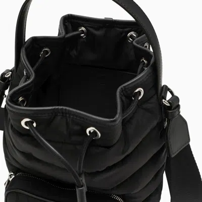 Shop Moncler Kilia Bucket Bag In Black