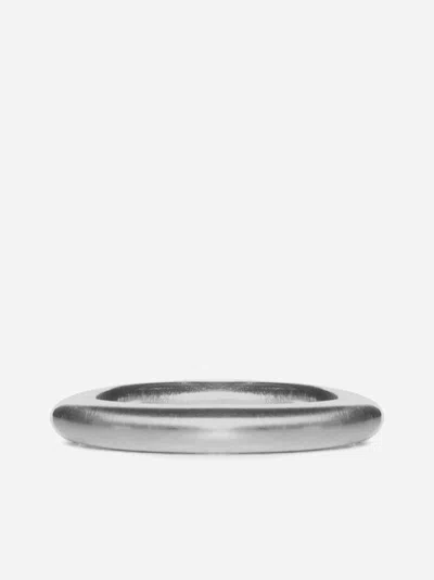 Jil Sander Silver Ring In Silver