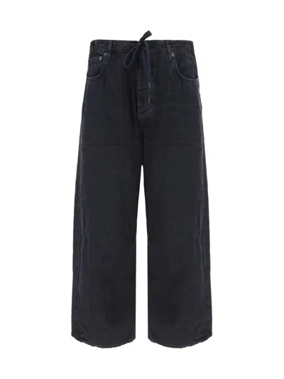 Shop Balenciaga Jeans In Lightweight Black