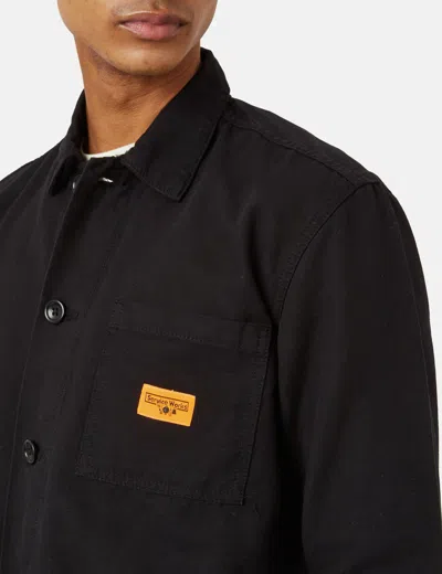 Shop Service Works Canvas Coverall Jacket In Black