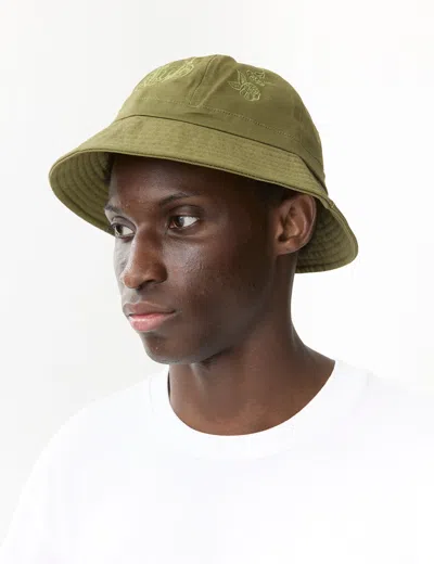 Shop Service Works Mardi Bucket Hat In Olive Green