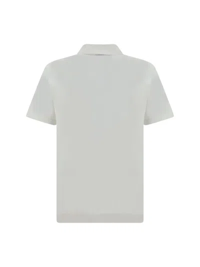 Shop Paul & Shark Polo Shirts In Bianco