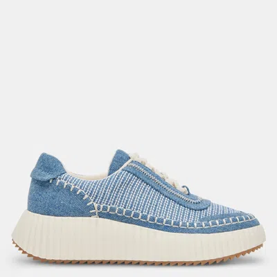 Shop Dolce Vita Dolen Sneakers Blue Multi Denim