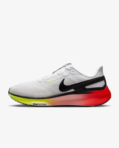 Shop Nike Men's Structure 25 Air Zoom Shoes In 100 In Multi