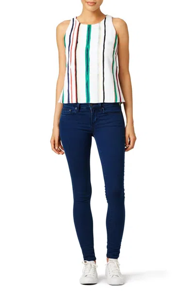 Shop Milly St. Tropez Top In Multicolor