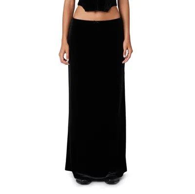 Shop Nia Ravello Skirt In Black