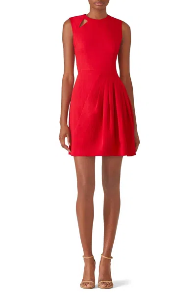 Shop Nanette Lepore Monroe Dress In Red