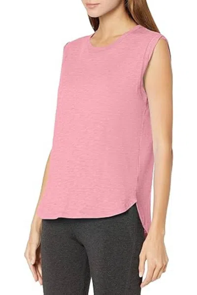 Shop Pj Salvage Loungewear Back To Basics Tank Top In Lilac Rose In Pink