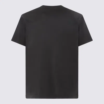 Shop Burberry Black Cotton Ewell T-shirt