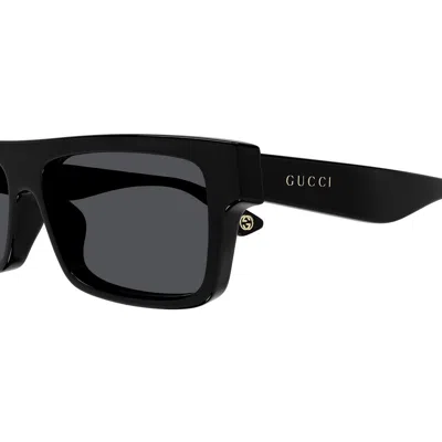 Shop Gucci Eyewear Sunglasses In Black