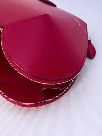 Shop Alaïa Le Coeur Bag In Red