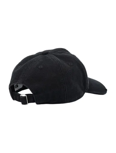 Msgm Logo Baseball Cap In Black