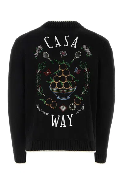 Shop Casablanca Sweaters In Black