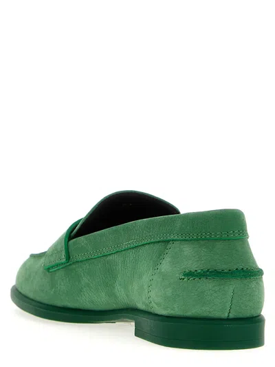 Shop Furla ' 1927' Loafers In Green