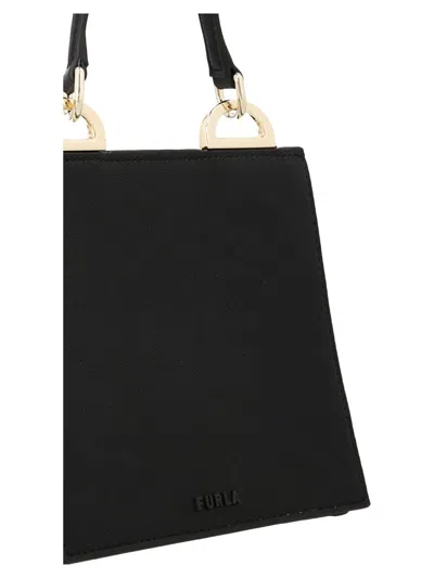 Shop Furla 'futura' Handbag In Black