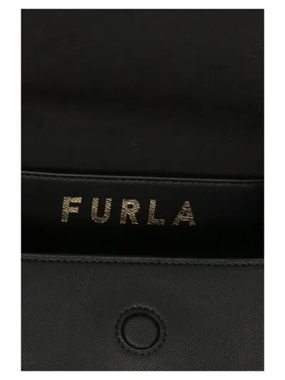 Shop Furla 'futura' Handbag In Black