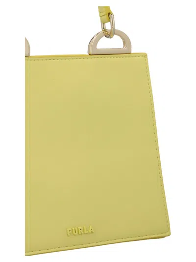 Shop Furla 'futura' Handbag In Yellow