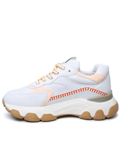 Shop Hogan Sneakers Hyperactive In White/orange