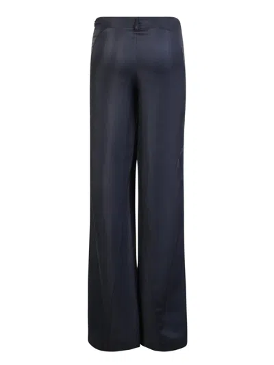 Shop Jacquemus Trousers In Blue